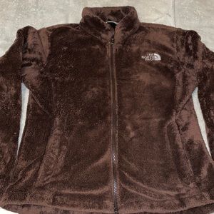 Brown zipper Fleece Jacket The North Face